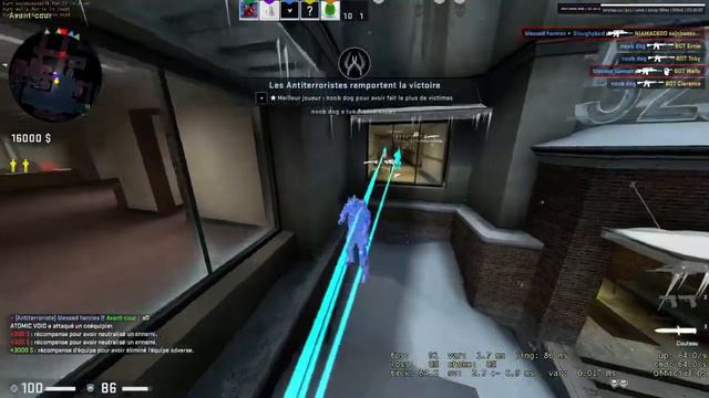 CS:GO CHEATER GOT REKT 16-1 !! SURRENDERING WITH KNIFE XD [CS:GO] смотреть онлайн