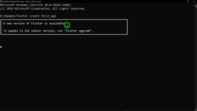 flutter create command | flutter create --org command | Flutter Tutorial #9 смотреть онлайн