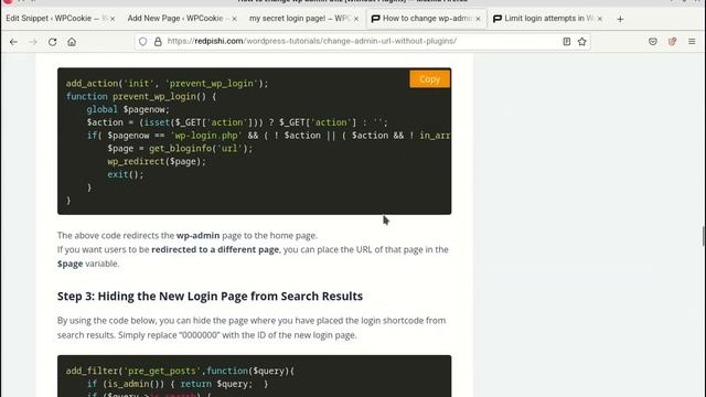 Hide WordPress wp-admin Page without plugin [48] смотреть онлайн