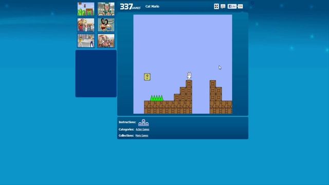 Cat Mario - MOST FRUSTRATING GAME EVER!!! смотреть онлайн