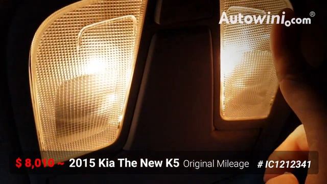 ($ 8,010 ~) 2015 Kia The New K5 (Optima) Original Mileage - Autowini.com смотреть онлайн