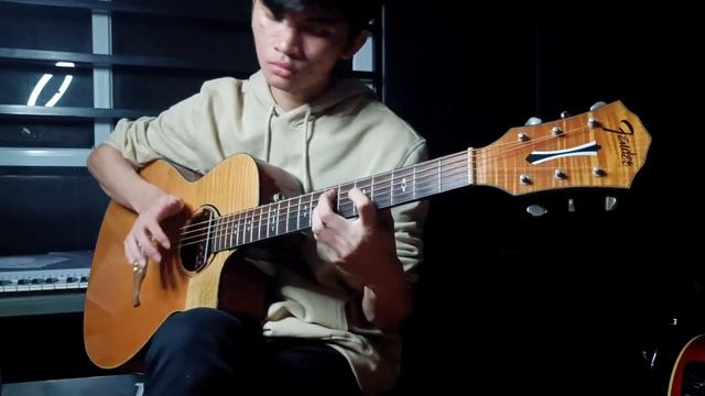 Playing God (Polyphia) but on one guitar only смотреть онлайн
