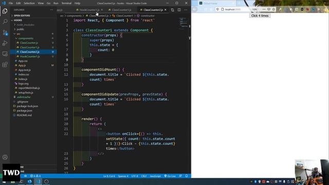 React hooks 3 - useEffect after render & Conditional useEffect смотреть онлайн
