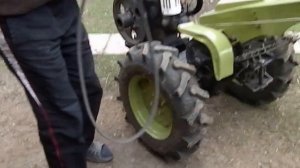 мотоблок. Осмотр и замена ремней.