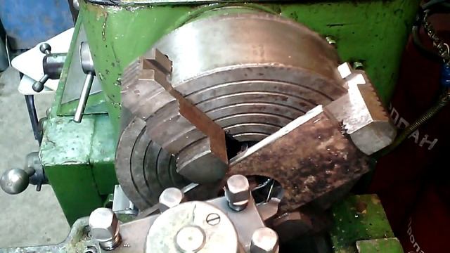 Первая работа в 4 х кулачковым патроне на токарном станке смотреть онлайн