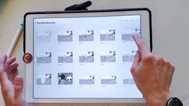 Saving PDFs from Procreate, multiple images into one PDF on iPad смотреть онлайн