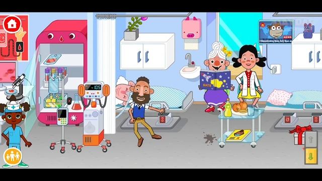 Granfa's In Hospital | Pepi Hospital #45 | Pepi Play | Pretend Play | Fun Mobile Game | HayDay
