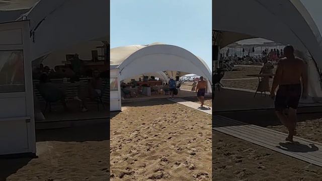 ИДЁМ  на пляж FioLeto | МОРЕ | АНАПА | Витязево | Miracleon | 16.08.22