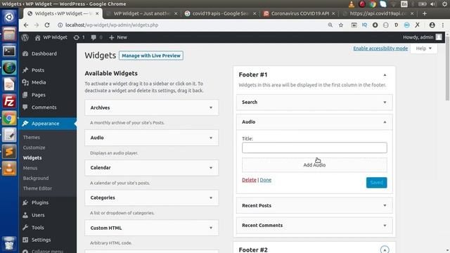 Wordpress Widget Development Beginner Tutorials Step by Step (Hindi) #1- Wordpress Widgets Overview смотреть онлайн