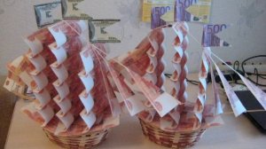 Оригинально дарим деньги на свадьбу