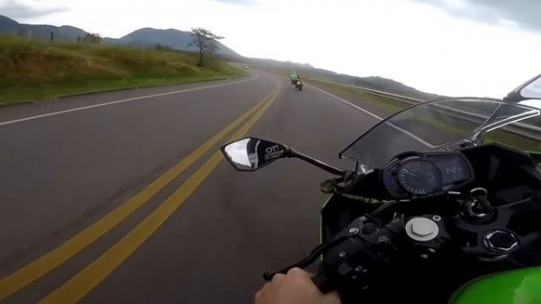 ТЕСТ ДРАЙВ KAWASAKI NINJA 400 !!! Максималка