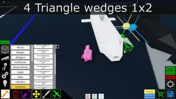 Submarine Tutorial Plane crazy