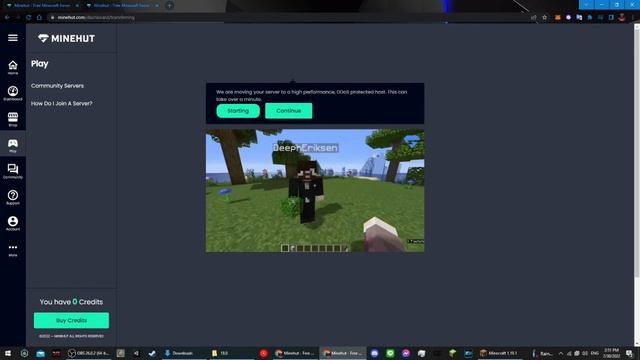 How to Make a Minecraft Server - FREE and Simple - (Play Minecraft Java with Your Friends) Minehut смотреть онлайн