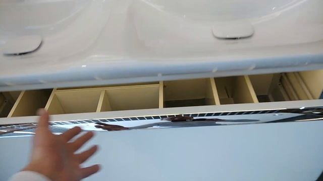 Keramag Myday 130 двойная раковина 135430000 с тумбою 824130000 Double washbasin смотреть онлайн