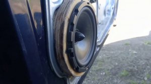 Динамики Урал AK74C от магнитолы, без внешнего усилителя.