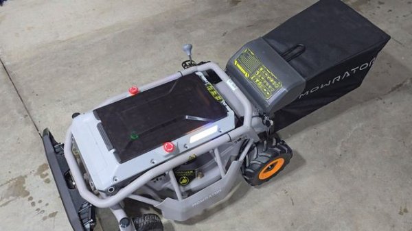 Cutting-Edge Innovation: MOWRATOR Remote Controlled Lawn Mower