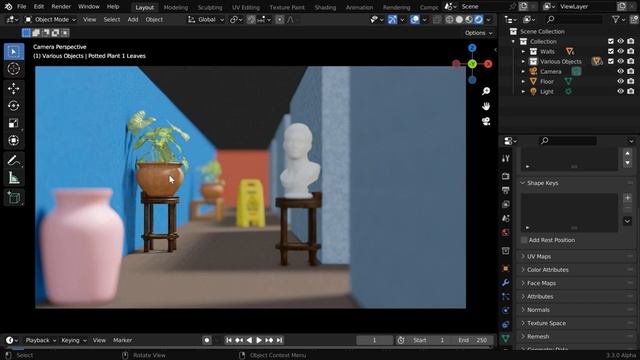 Blender Camera Secrets | Photo-Realistic Effect & Sharp Focus Using Depth Of Field | Eevee & Cycles смотреть онлайн
