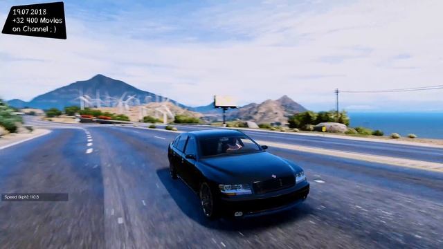 Oracle V12 lowrider Test Drive GTA V _REVIEW смотреть онлайн