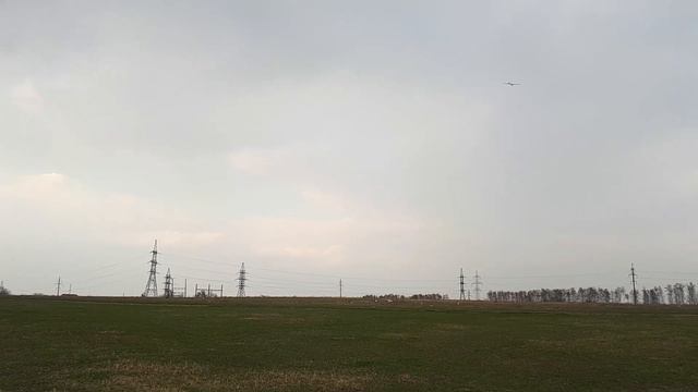 Russian RC KIT "Pioneer" glider. First flight смотреть онлайн