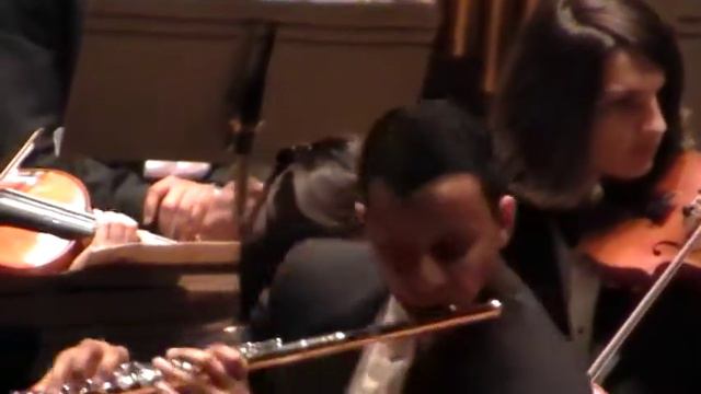 Nielsen Flute Concerto - Jonathan Figueroa, Flute & Oberlin Orchestra смотреть онлайн