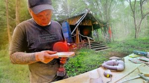 ДЕЛАЮ "ДИКУЮ" МЕБЕЛЬ В ТАЙГЕ. ОФИГЕННО ПОКА ВСЕ ПОЛУЧИЛОСЬ))