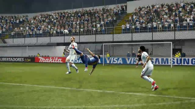 Golazo de chilena de Alexis Sanches (pes 2013 demo) смотреть онлайн