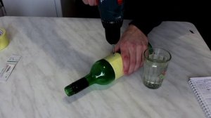 Как сделать отверстие в стеклянной бутылке своими руками