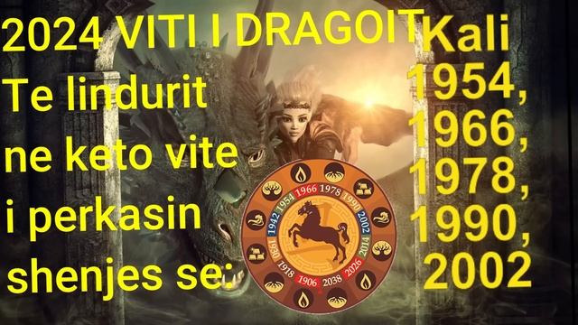 Horoskopi Vjetor Kinez 2024 Per Te Gjitha Shenjat, Viti I Dragoit #viral смотреть онлайн