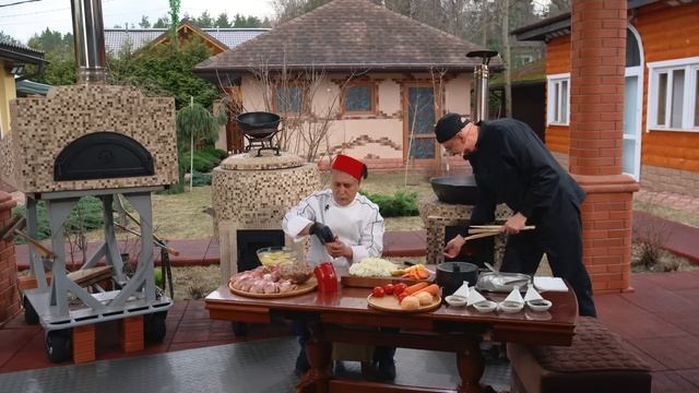 Великий узбекский суп Шурпа | видео на английском и арабском языках, русские субтитры смотреть онлайн