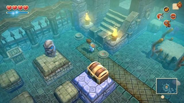 Oceanhorn Monster of Uncharted Seas- Прохождение игры Чать 10 - Замок льда (Full HD) смотреть онлайн