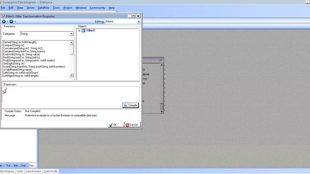 Filter Transformation in Centerprise Data Integrator смотреть онлайн