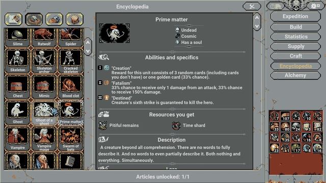 Loop Hero tips All Encyclopedia entries and articles unlocked - How to get all tiles and enemies смотреть онлайн