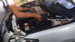 How to Change Car Air Filter |Toyota Camry 2.4V |2AZ-FE|ACV40