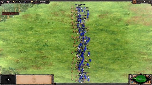 AGE OF EMPIRES II: 100 ELITE TEUTONIC KNIGHTS VS 100 ELITE CHAKRAM THROWERS смотреть онлайн