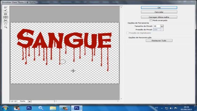 Tutorial - Como fazer letras de sangue no Photoshop CS6 смотреть онлайн