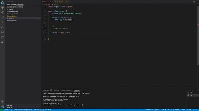 Express Typescript Tutorial | Getting Started смотреть онлайн