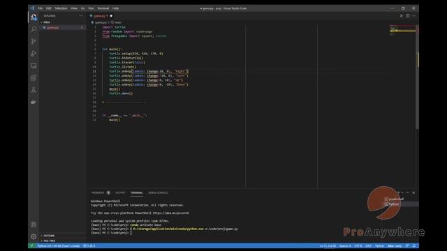 Python Classic Games Serpent смотреть онлайн