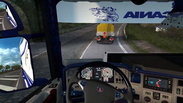 ETS2 1.35 I My Trucking Diary - Ep #250 I Goryachy Klyuch - Shabanovskoye I PM 2.42 I RoEx 2.3.5 смотреть онлайн