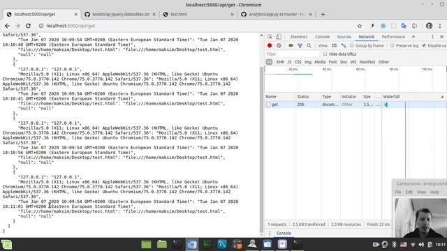 Coding google analytics minimalist alternative using Python, Flask, Bootstrap, Jquery and Datatable смотреть онлайн