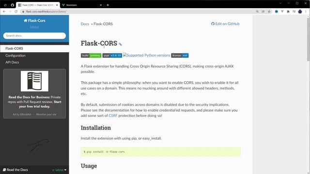 ? Configurar los CORS (Recursos de Origen Cruzado) en Flask para trabajar con Vue #2 смотреть онлайн