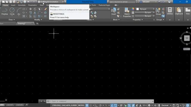 Aula 2 - Tela inicial do AutoCAD 2019 смотреть онлайн