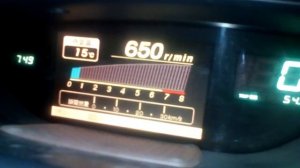 Включение тахометра на Toyota Vista Ardeo