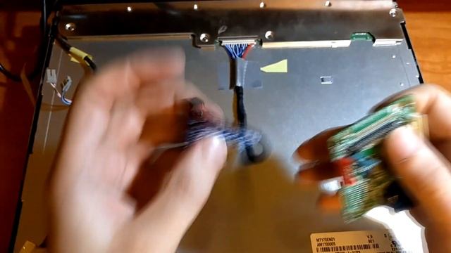 Подключение и проверка универсального lvds скалера MT561 B смотреть онлайн