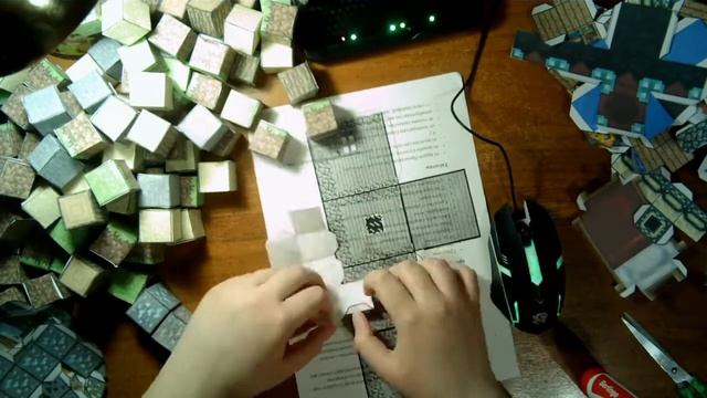 Мир Майнкрафт из бумаги| Часть 1 смотреть онлайн