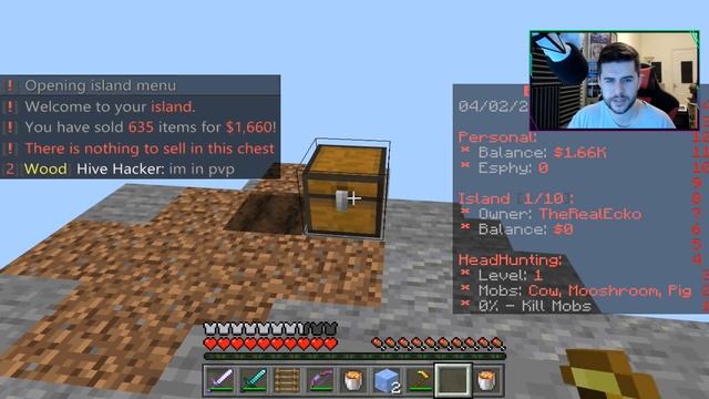 THE BEST SKYBLOCK SERVER FOR MINECRAFT PE/BEDROCK