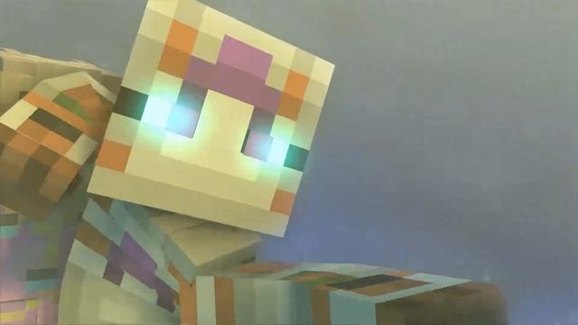Gold Experience Requiem Beatdown | Minecraft JoJo Animation смотреть онлайн