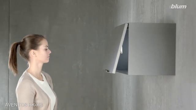 Подъемный механизм Blum AVENTOS HK XS смотреть онлайн