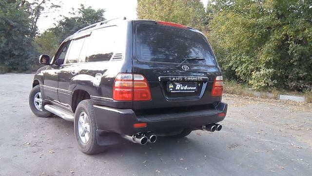 Catback Toyota Land Cruiser 100 смотреть онлайн