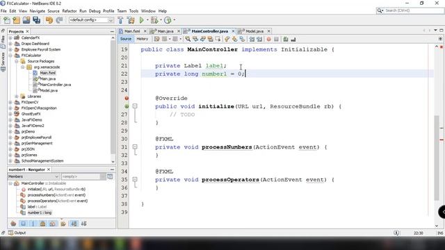 JavaFX Tutorial for Beginners 9 - How to build a Calculator in JavaFX Part 2 смотреть онлайн