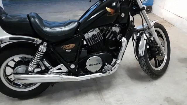 Honda VT 750 Custom 1985 Praca Silnika